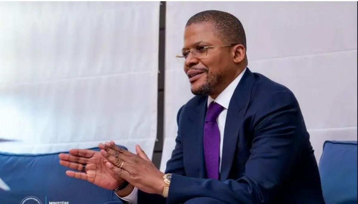 Didier Budimbu, ministro de Deportes de la República Democrática del Congo.