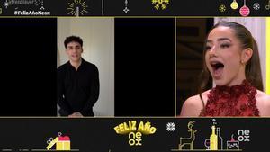 Ibelky sorprende a Lola Lolita durante las pre-campanadas