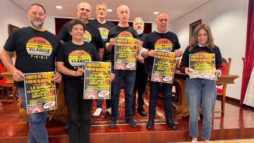 Concello y comisión organizadora presentaron el cartel. | FdV