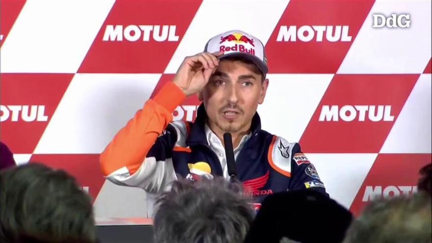 Vídeo: Jorge Lorenzo anuncia la retirada