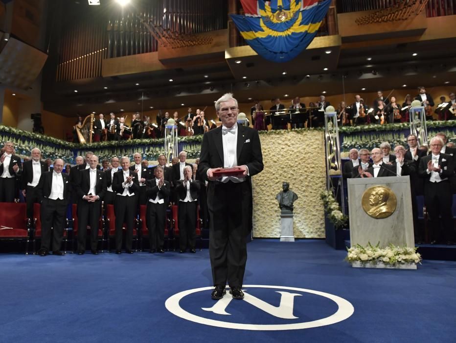 Nobel award ceremony in Stockholm