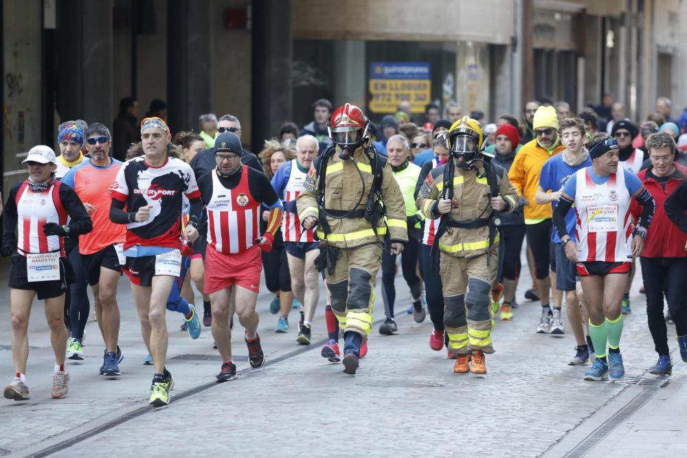 Cursa «Marató per a La Marató» a Girona