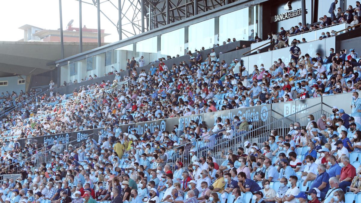 El Celta-Atlético, en imágenes