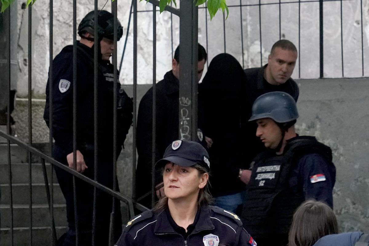 Masacre en una escuela de Belgrado