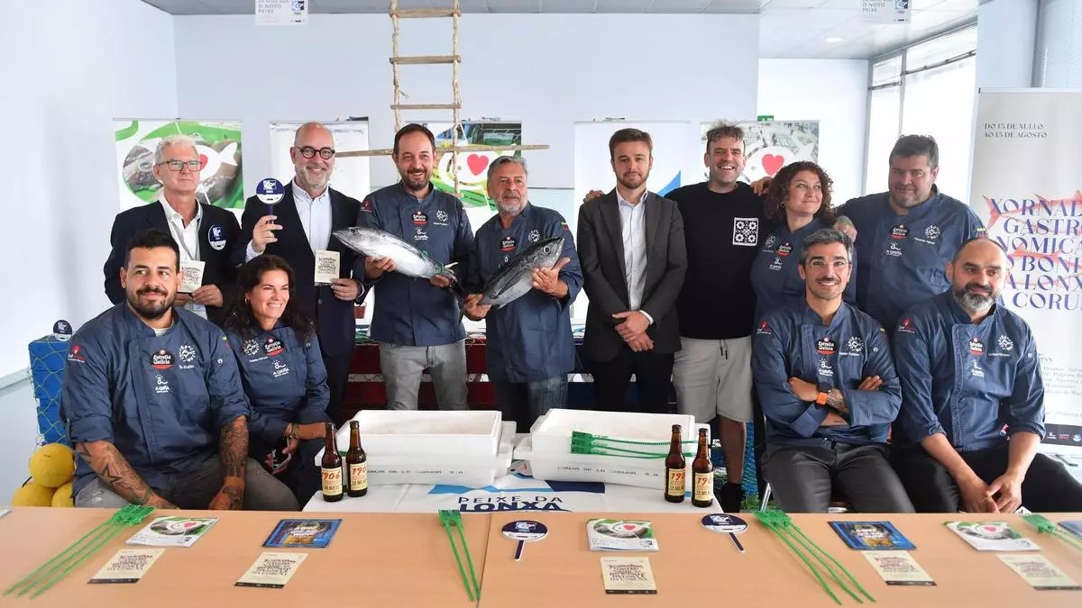 Restaurantes de A Coruña acogerán las I Jornadas del Bonito da Lonxa