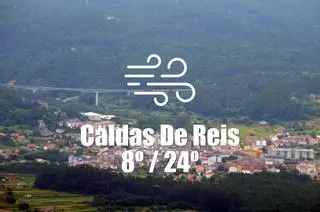 El tiempo en Caldas de Reis: previsión meteorológica para hoy, jueves 18 de abril