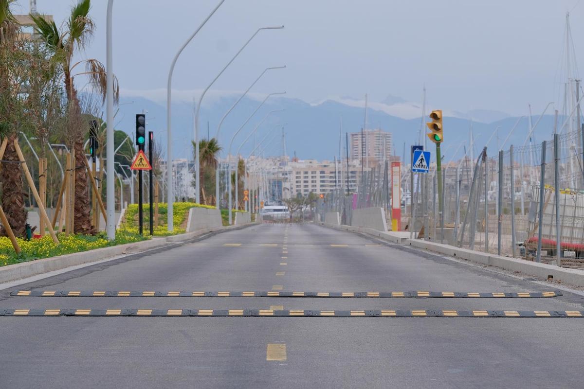 Badenes en el Paseo Marítimo de Palma