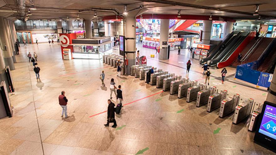 Imagen general de la Estación de Atocha