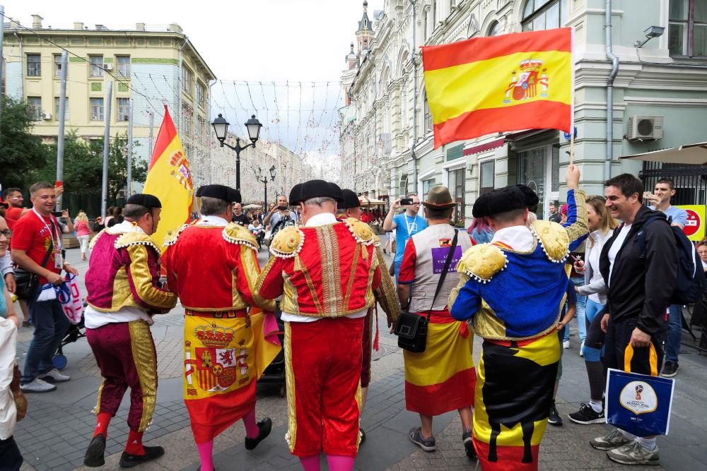 Mundial 2018: Las aficiones del España - Rusia