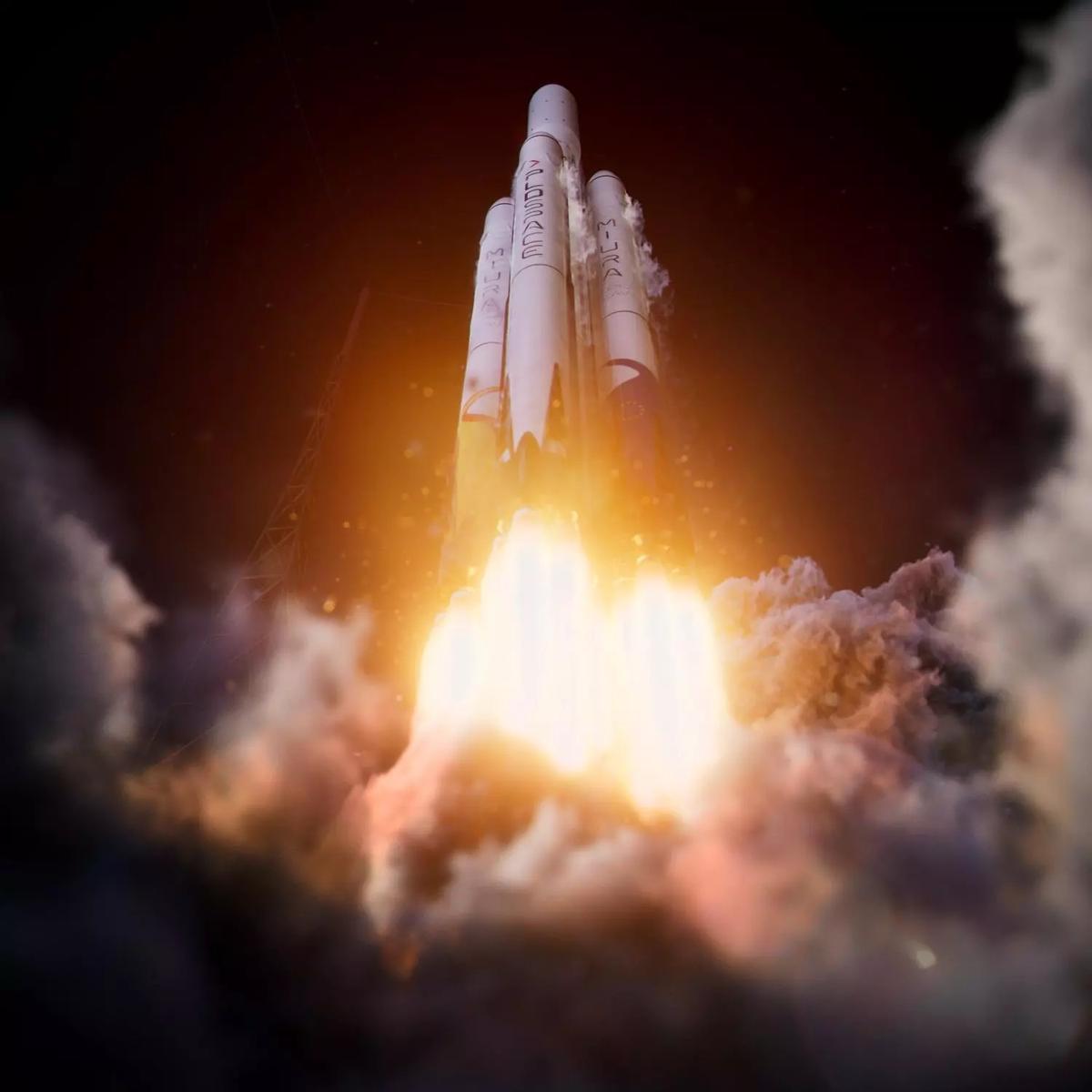 Una recreación del futuro Miura NEXT de la firma alicantina PLD Space.