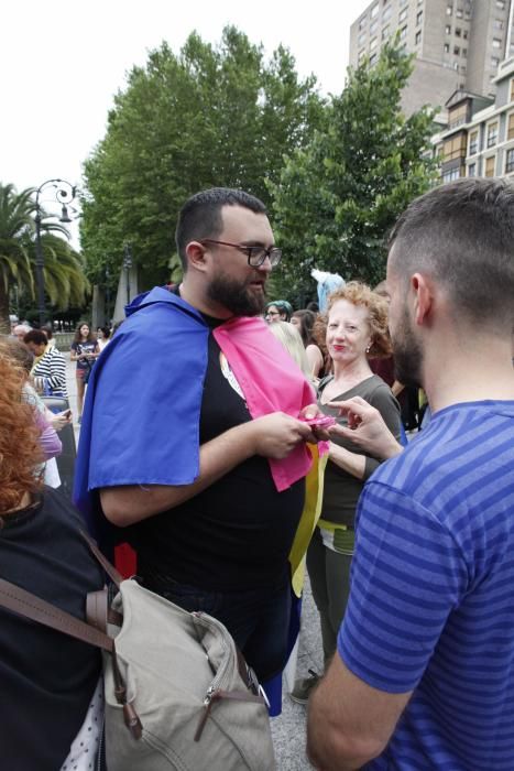 Manifestación del Orgullín del Norte.