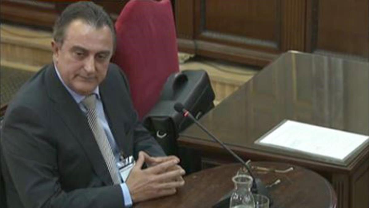 Declaración de Manel Castellví  en el juicio del proces