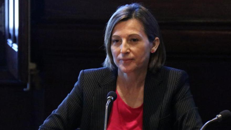 Carme Forcadell, avui al Parlament.