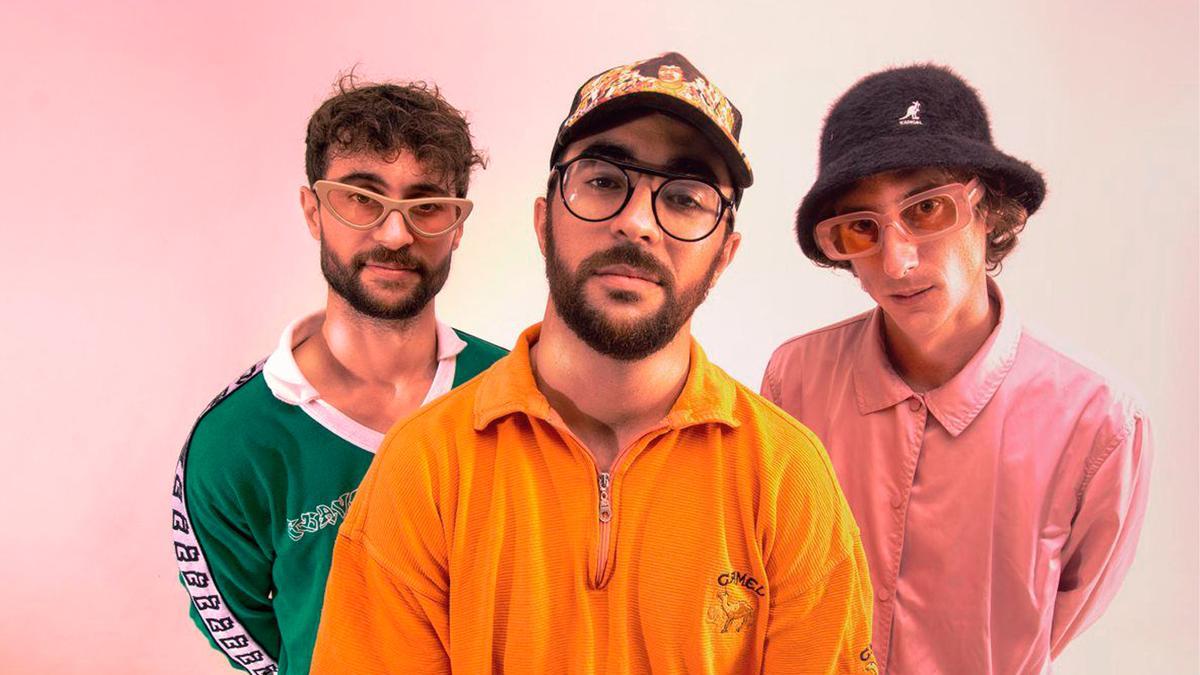 Fiz García, Cibrán García e Julián Goicoa, os tres membros do proxecto Saibran.