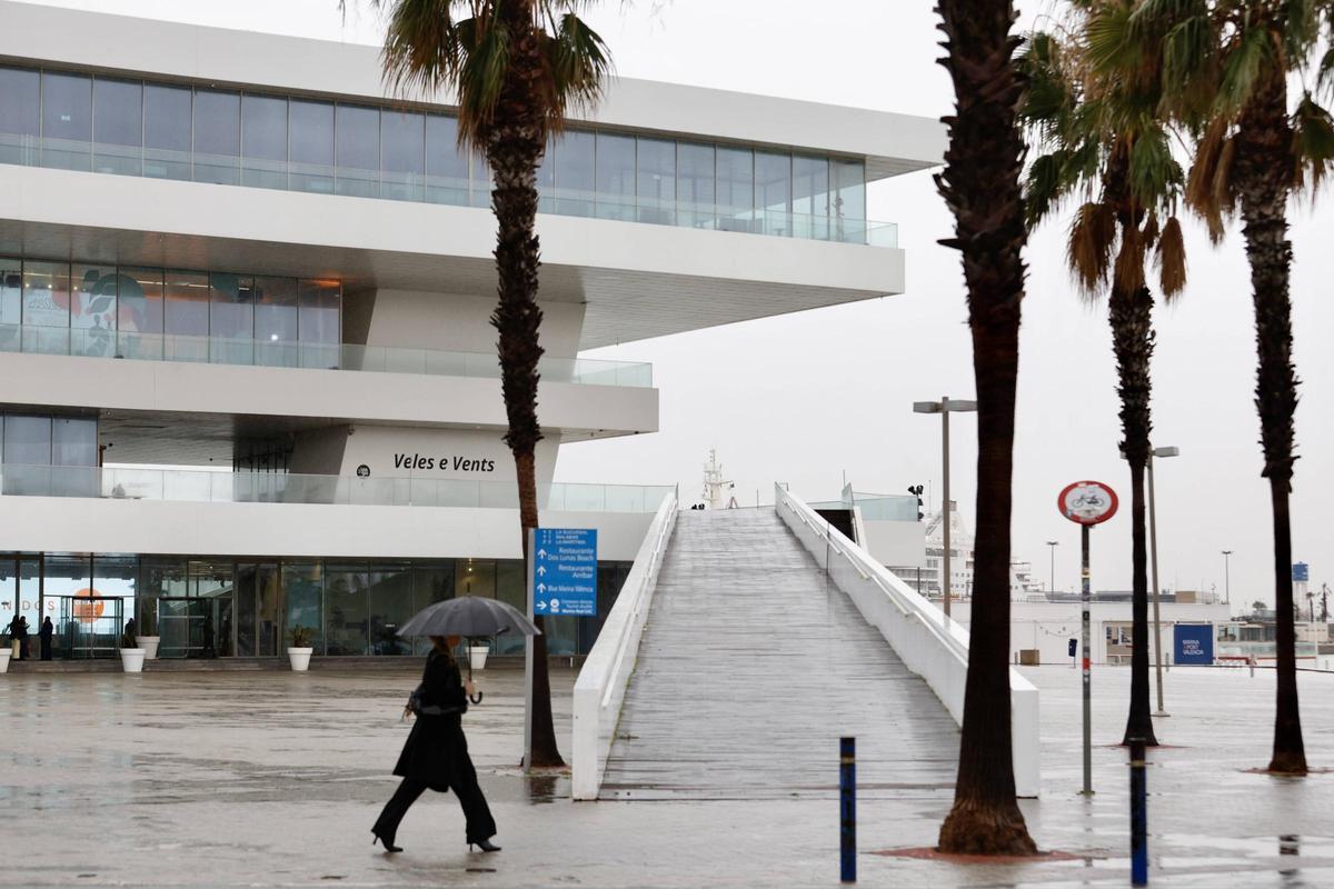 El edificio Veles e Vents de La Marina de València.