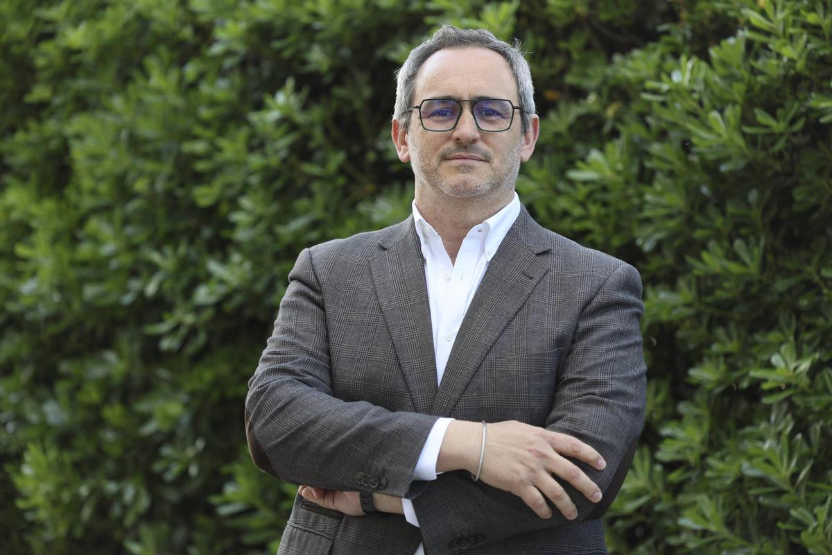 Fernando Falomir, en las instalaciones de Levante-EMV.