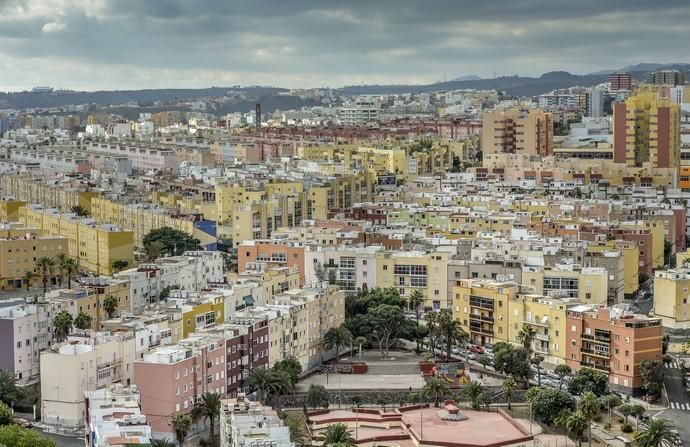 Post impresionismo transportar rango Vistas de la Ciudad Alta de Las Palmas de Gran Canaria - La Provincia