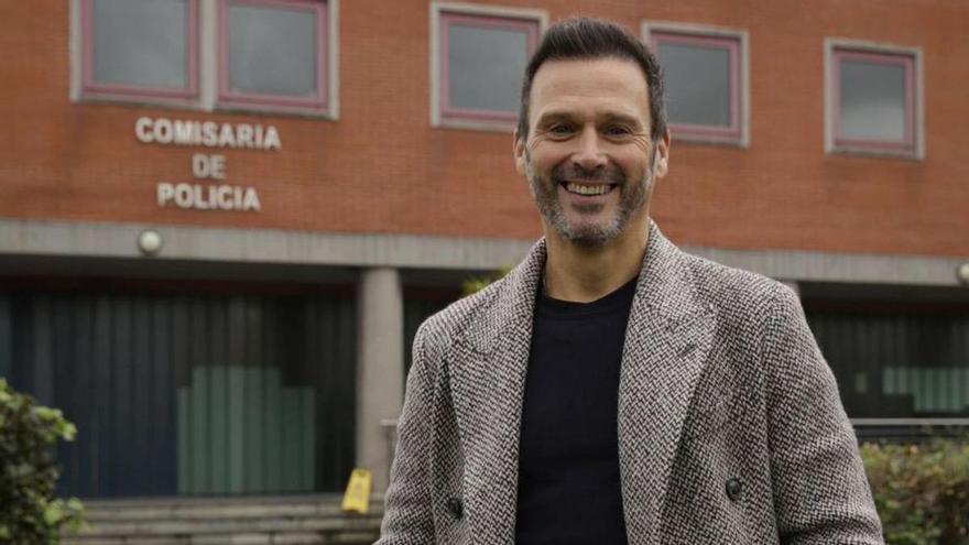 Luis Miguel Rocha Pato, en la comisaría de El Natahoyo.  | JUAN PLAZA