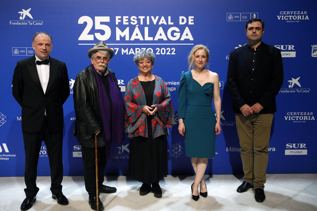 La alfombra roja del Festival de Málaga de este martes 22 de marzo