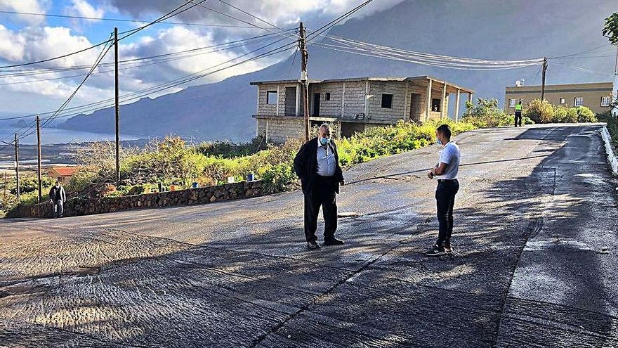 El Ayuntamiento de La Frontera mejora un tramo de la calle Merese