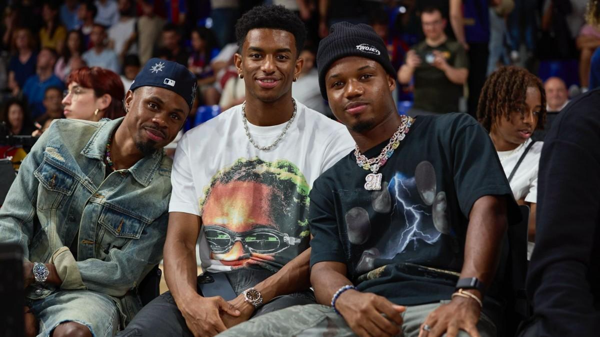 Ansu Fati y Balde, presentes en el Barça - Mónaco de la Euroleague