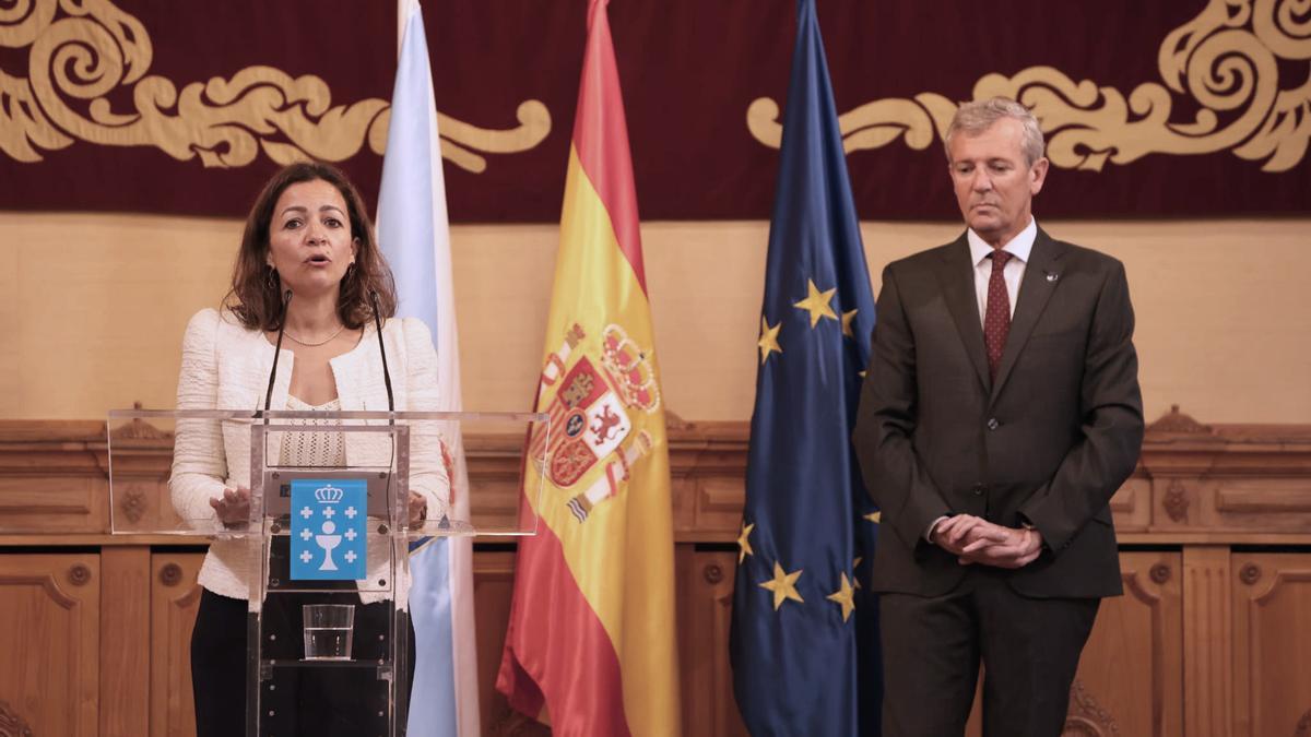 Marta Villaverde toma posesión al frente de la Consellería do Mar.
