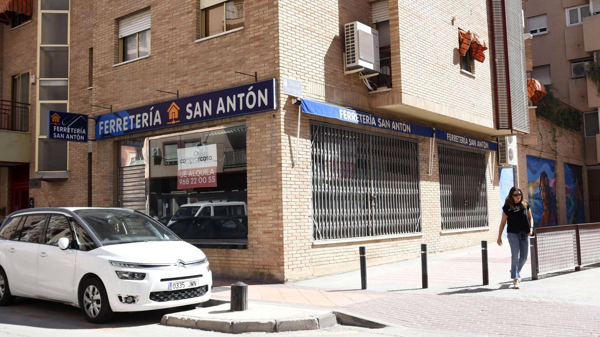Más de 1.400 negocios han cerrado en la Región de Murcia en los últimos cinco años.