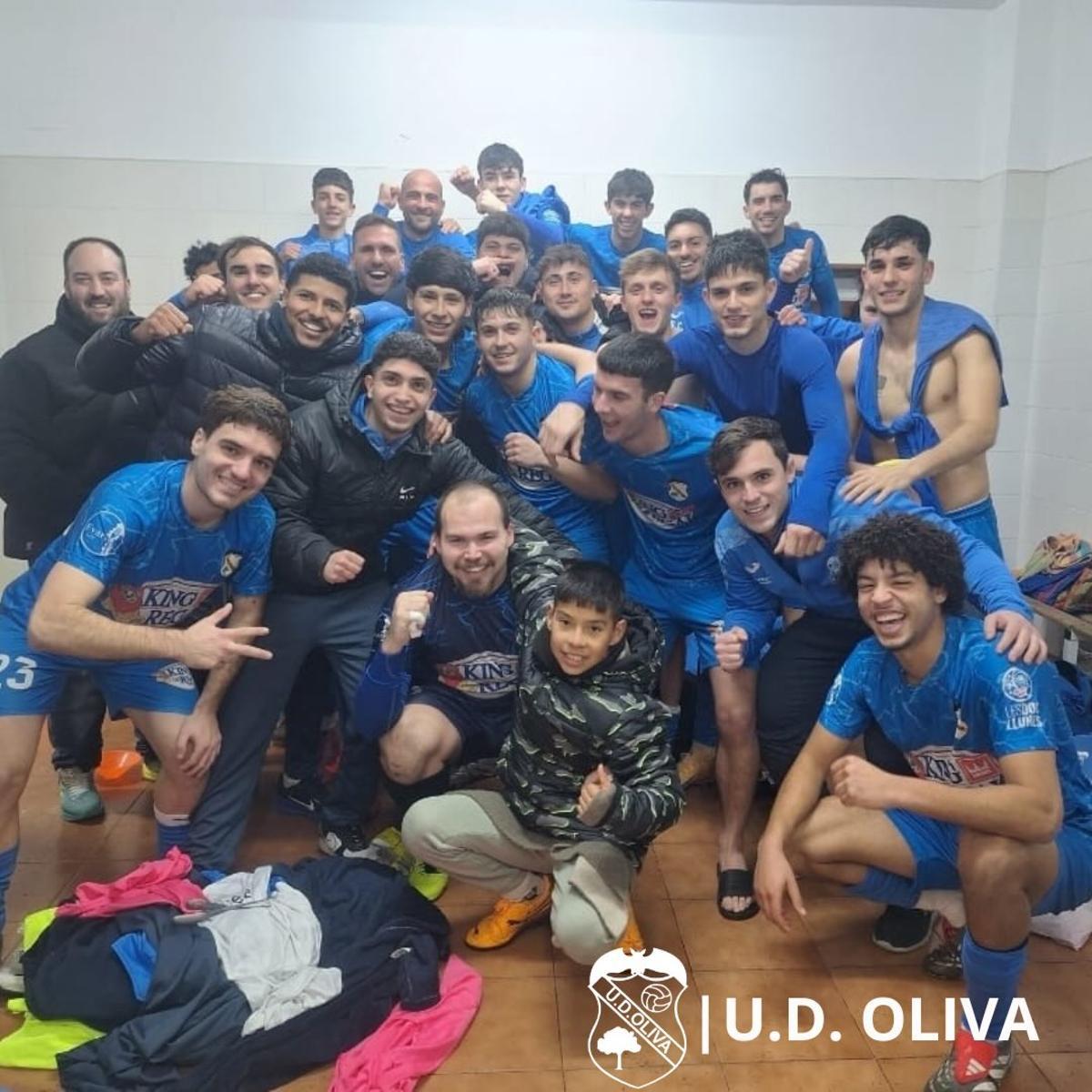 Los olivenses vuelven a celebrar un éxito