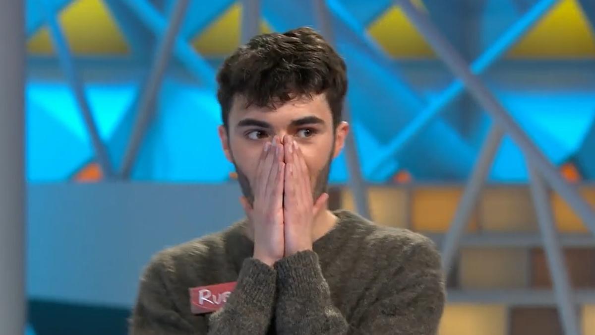 Rubén, en La ruleta de la suerte