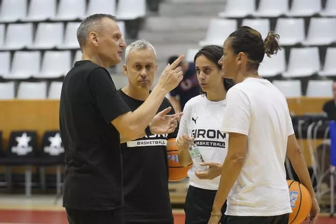 Les fotos de l'entrenament de l'Spar Girona
