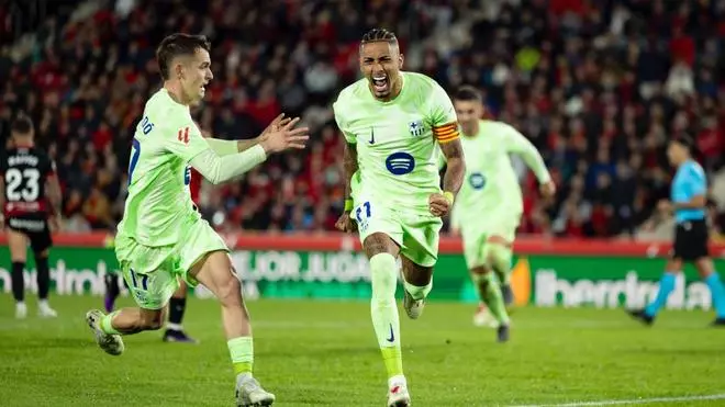 El Barça espanta sus 'dimonis' con un manotazo en Mallorca