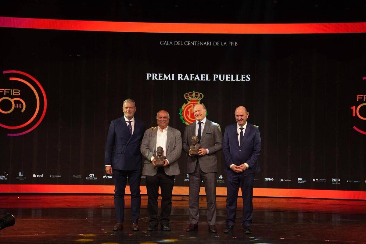 La FFIB ha reconocido a los clubes, jugadores y personas que han ayudado a contruir y fomentar el fútbol en Baleares La FFIB ha reconocido a los clubes, jugadores y personas que han ayudado a contruir y fomentar el fútbol en Baleares