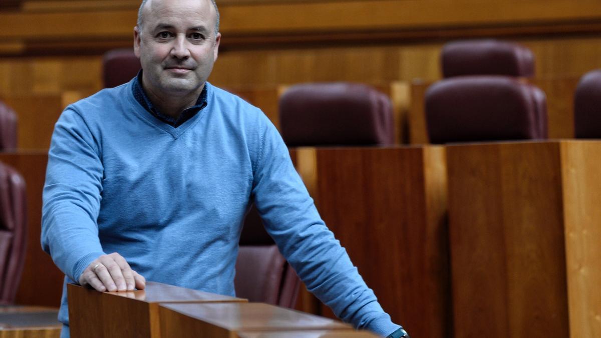 David Castaño, portavoz de Ciudadanos en las Cortes.