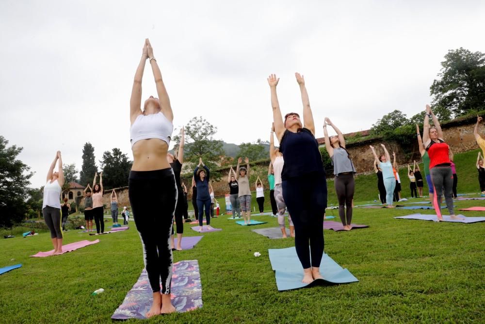 Actividades del día del yoga en Las Caldas