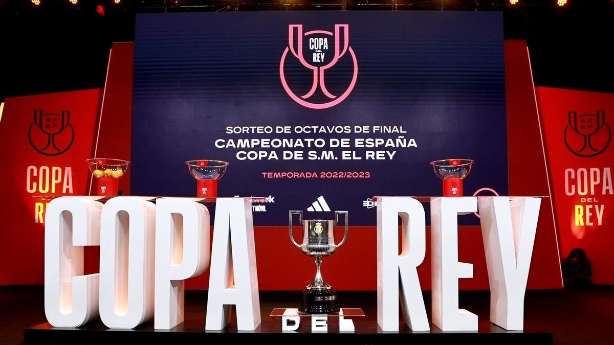 Sorteo de la Copa del Rey correspondiente a la temporada pasada.