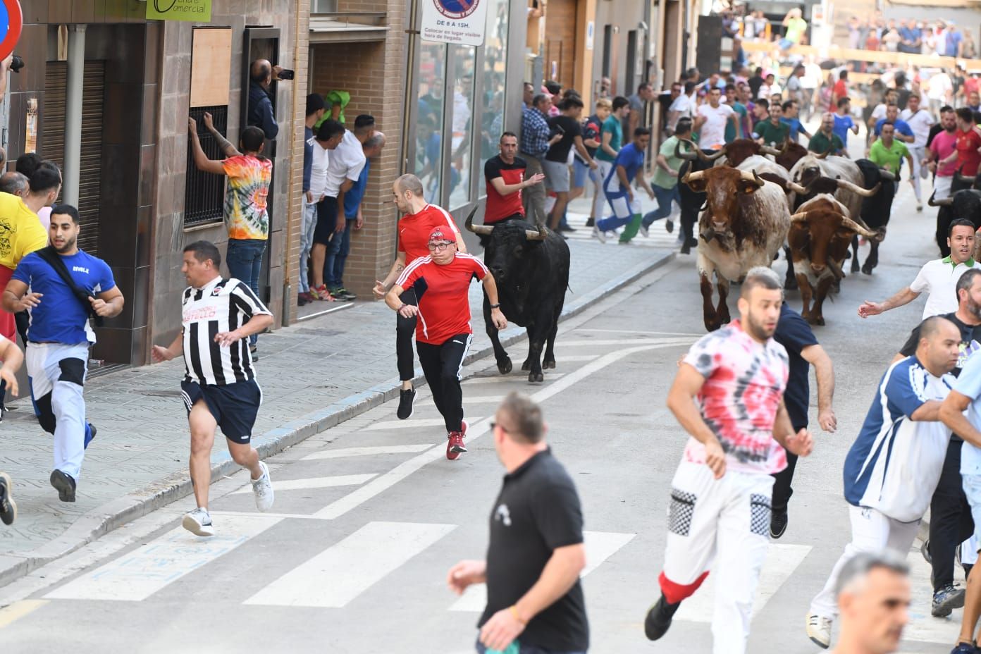 Las mejores imágenes del primer encierro de la Fira d'Onda