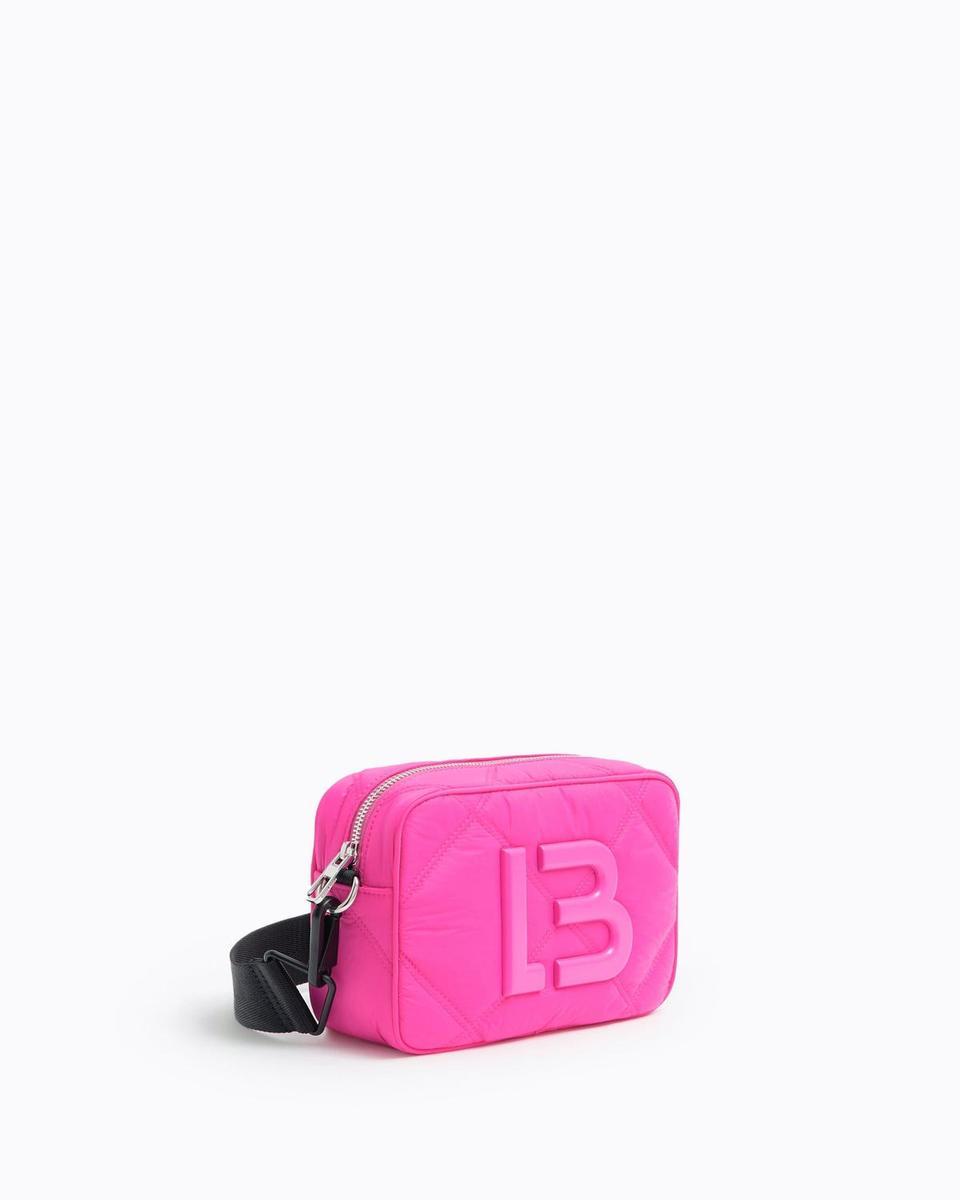 Bolso acolchado de nylon, de Bimba &amp; Lola (115 euros)