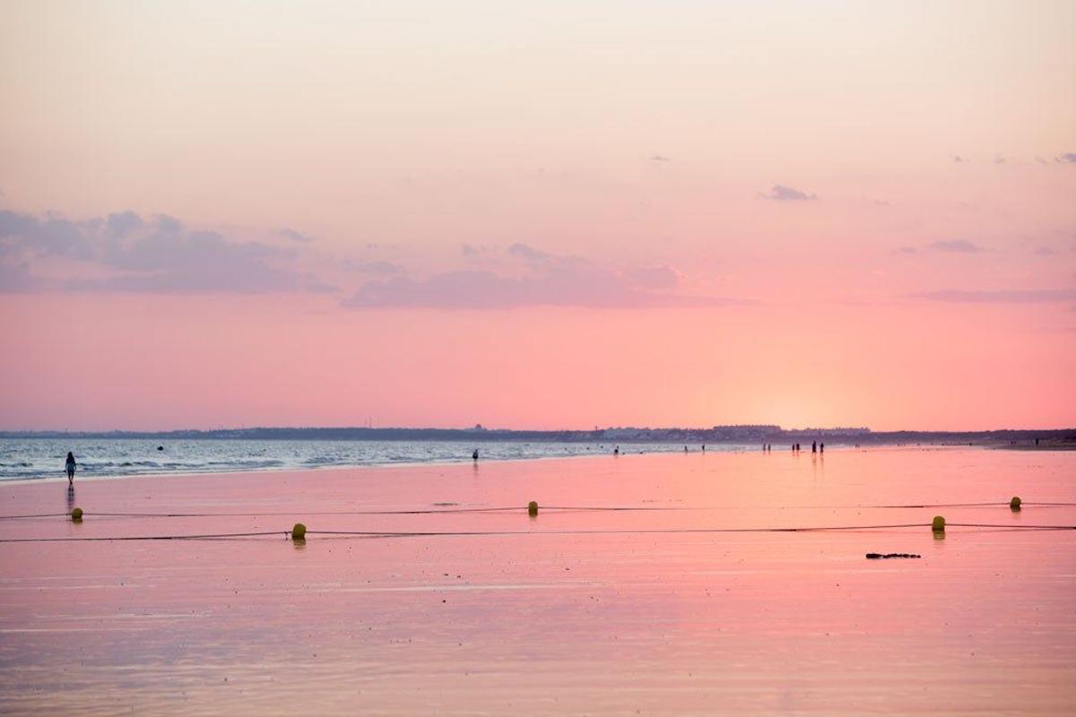 Playa de Punta Umbría en Huelva