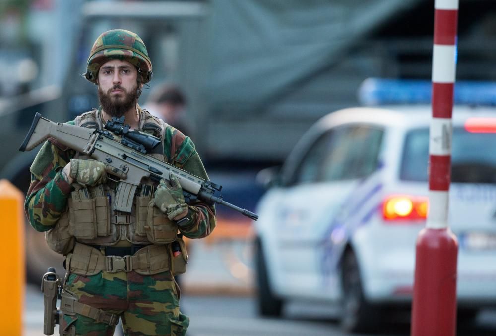 Explosión en la estación central de Bruselas