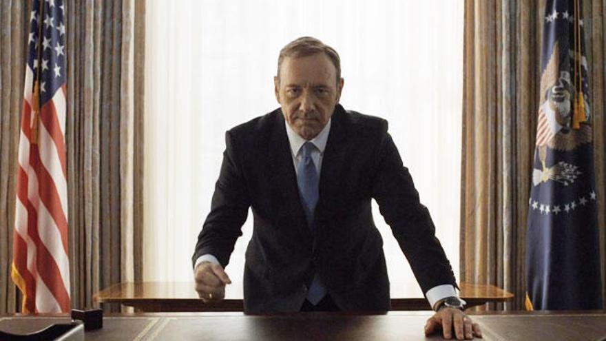 Kevin Spacey protagoniza &#039;House of cards&#039;.
