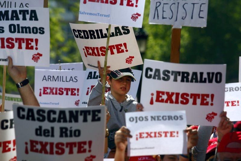 Manifestación: 'Salvemos Teruel'