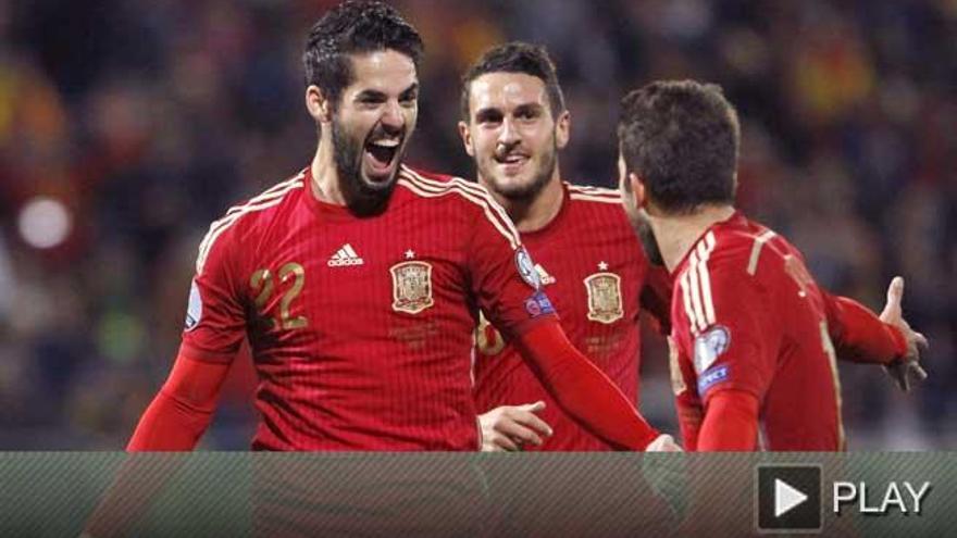 Isco guía a España en su cómoda victoria ante Bielorrusia