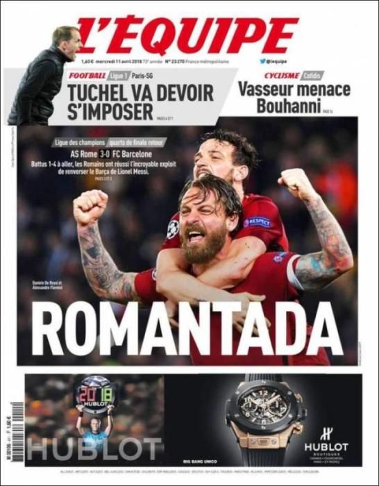 Portadas deportivas miércoles 11 de abril