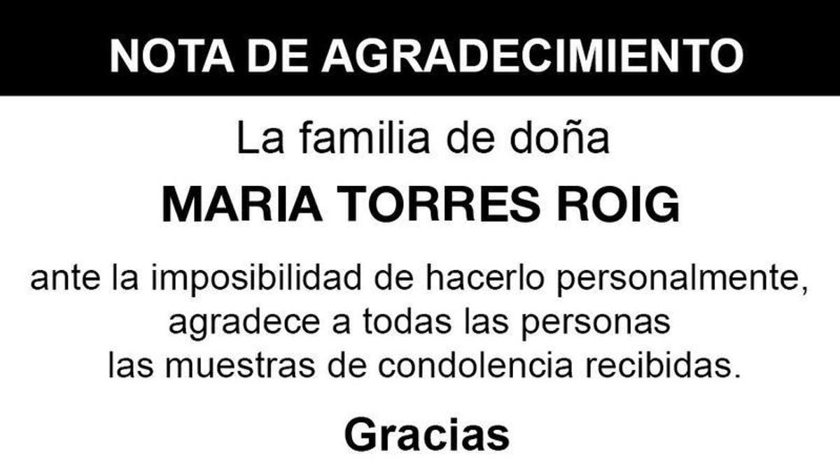 Nota Maria Torres Roig