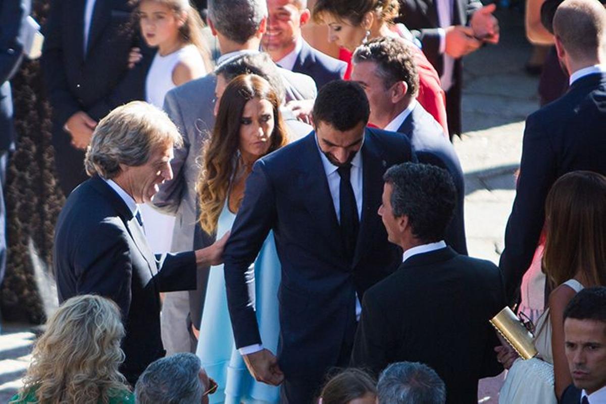 Famosos en la boda de Jorge Mendes