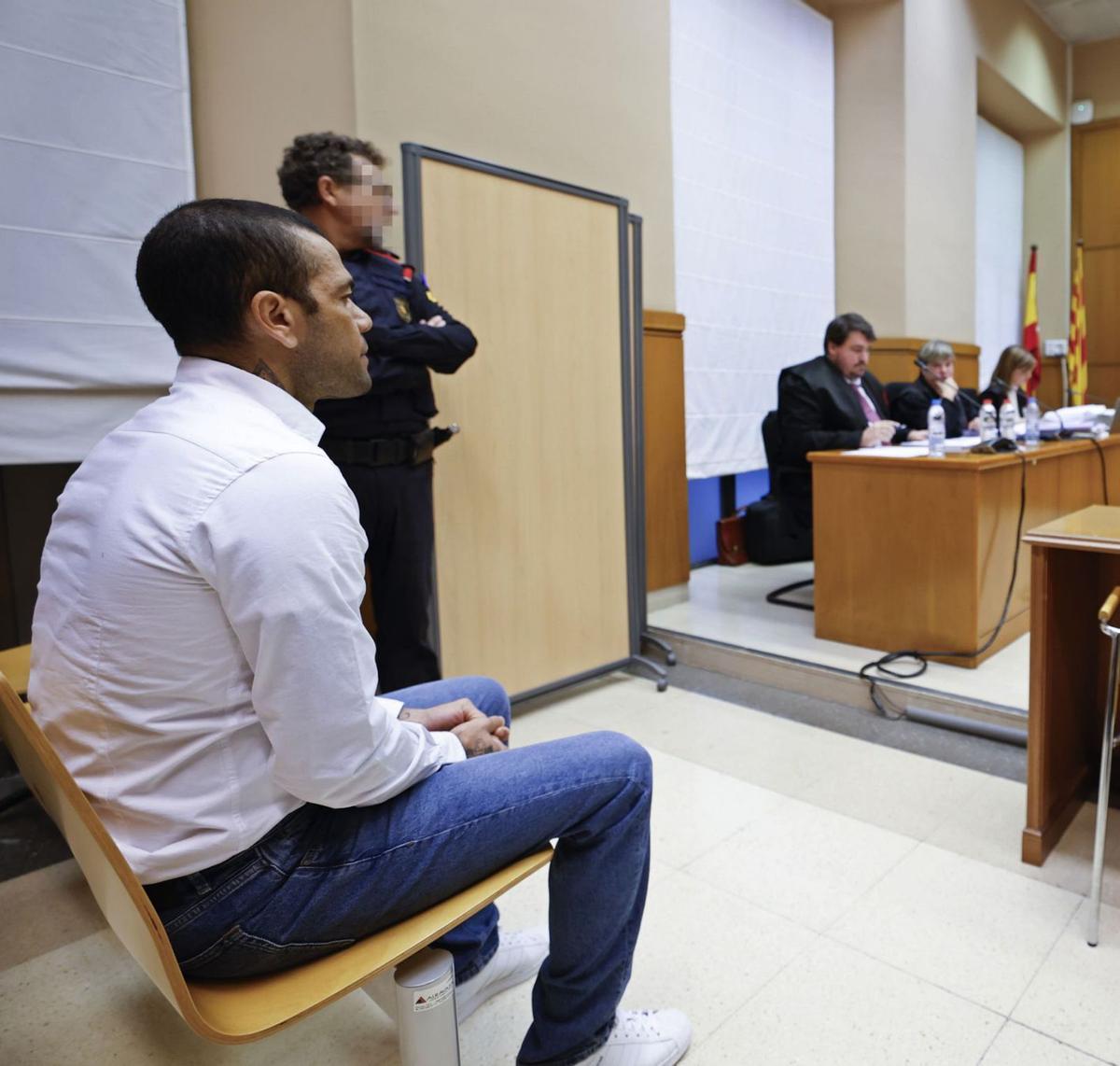 La víctima d’Alves ratifica que la va violar La víctima d’Alves ratifica que la va violar