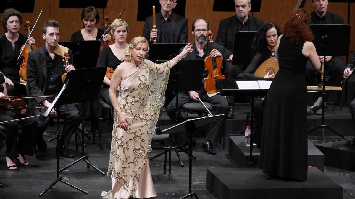 Natalie Dessay, en una actuación en el Liceu.