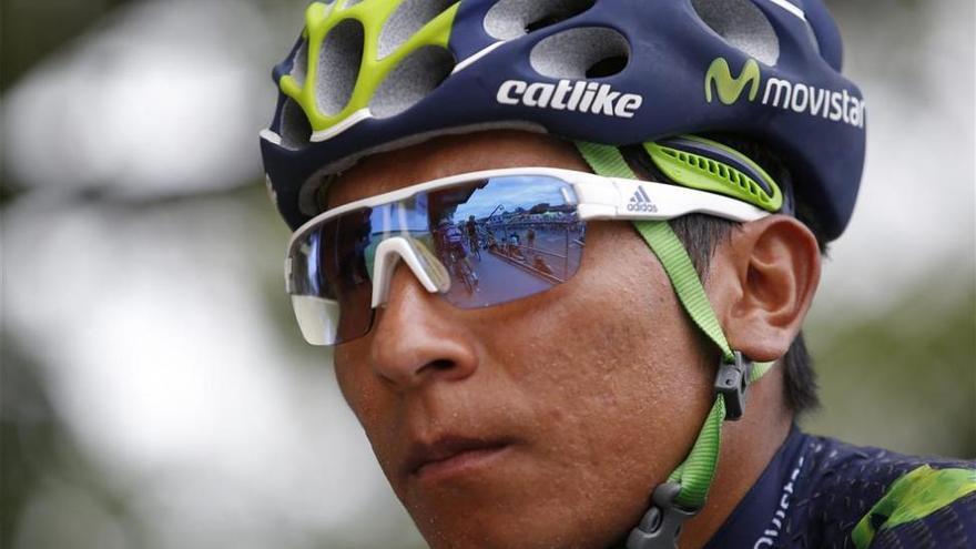 Nairo: &quot;Nos hemos despistado y Froome nos ha sacado un tiempo considerable&quot;