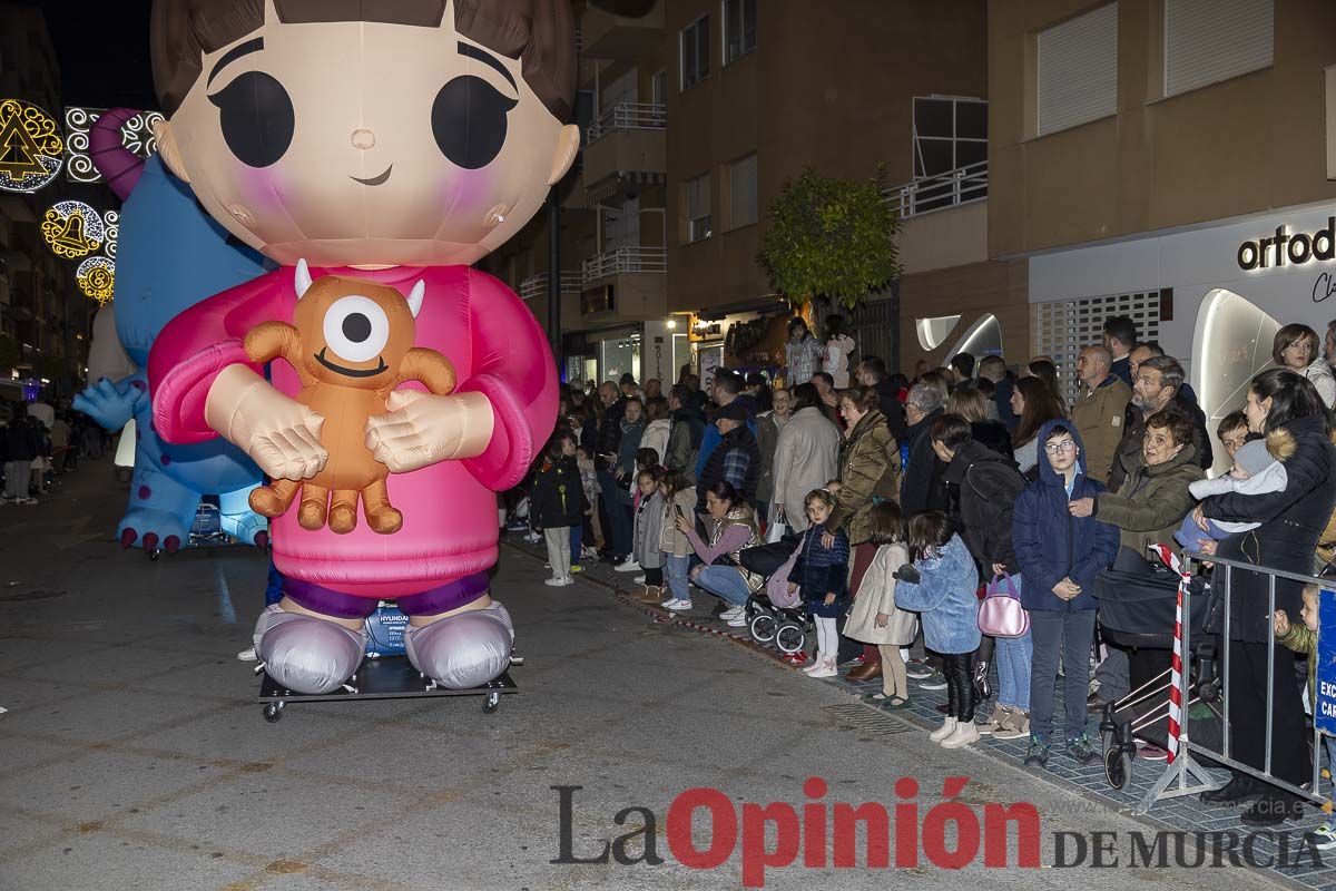 Así ha sido el desfile de Papá Noel en Caravaca