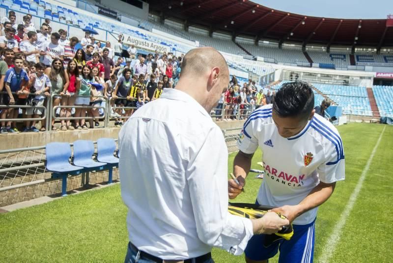 Marcelo Silva ante su nueva afición